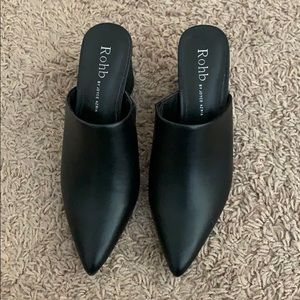 NEW Black mules